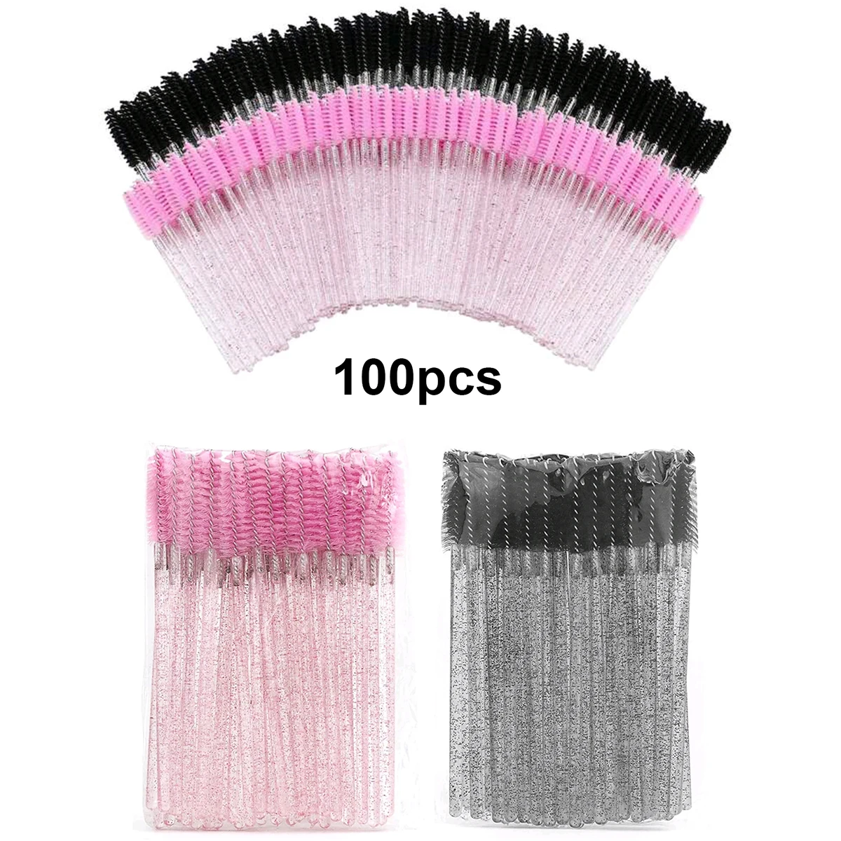 Eyelash Extension Options - 속눈썹 연장 메이크업용 일회용 속눈썹 브러쉬