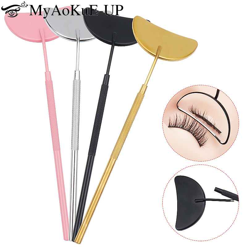 Eyelash Extension Review - 1pcs 속눈썹 연장 거울 달 모양의