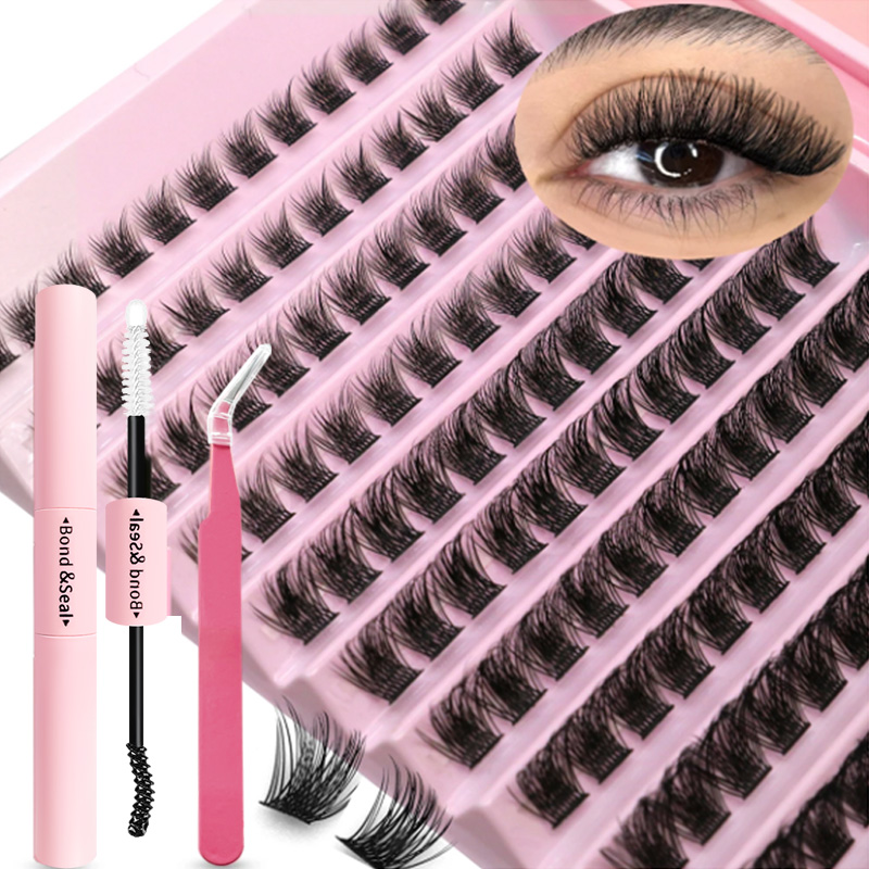 Eyelash Extension Review - DIY 속눈썹 연장 키트 개별 속눈썹
