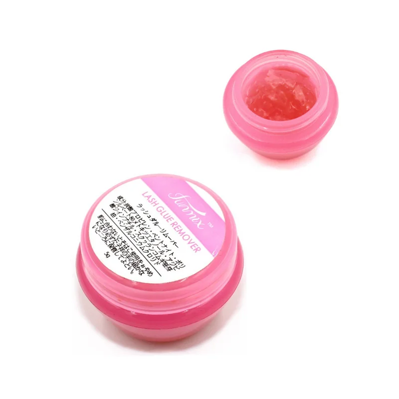 Eyelash Extension Gel Remover - Funmix 1pc 5g 핑크 속눈썹 접착제