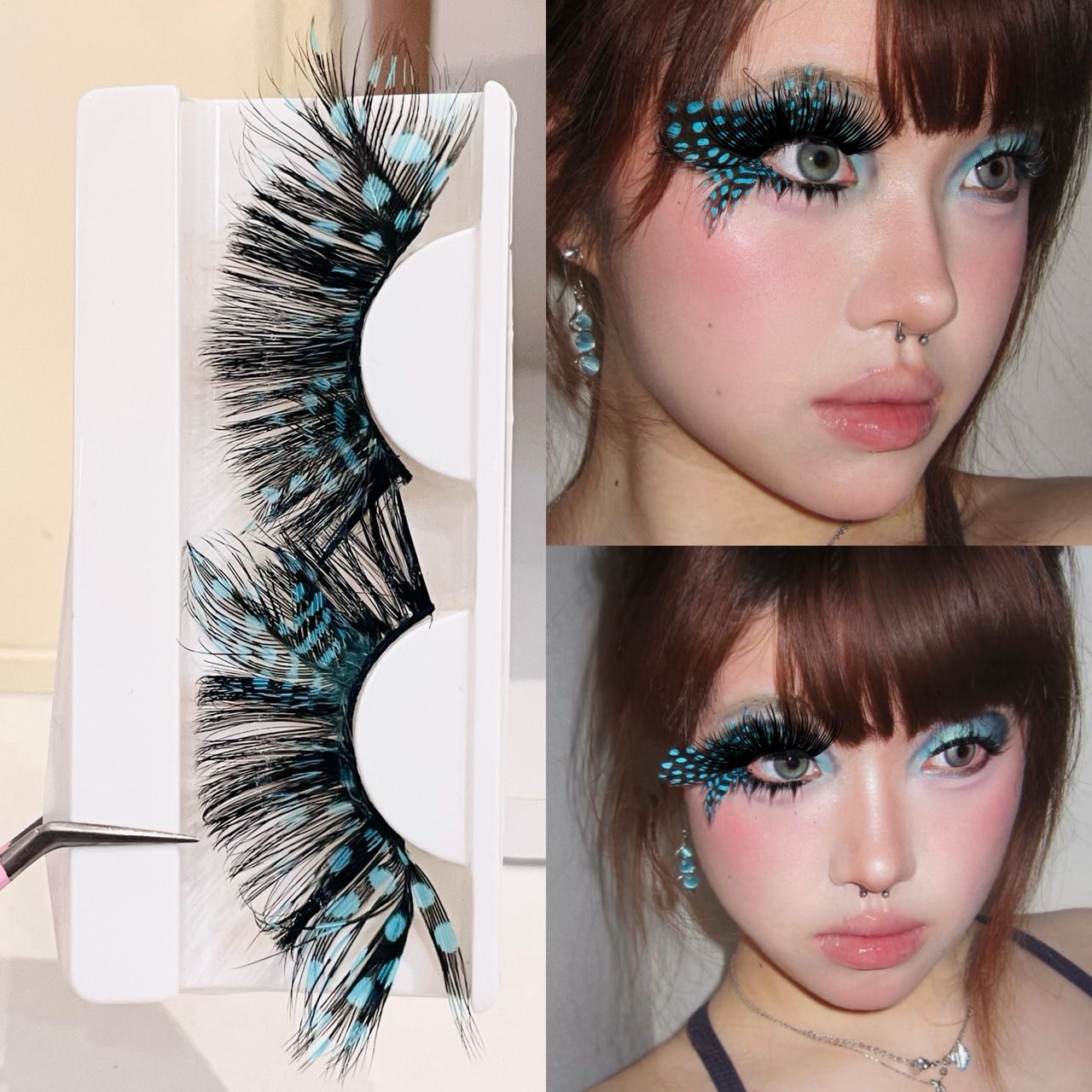 Eyelash Extension Douyin - Doudoutian Butterfly Cluster 속눈썹 부드러운 깃털