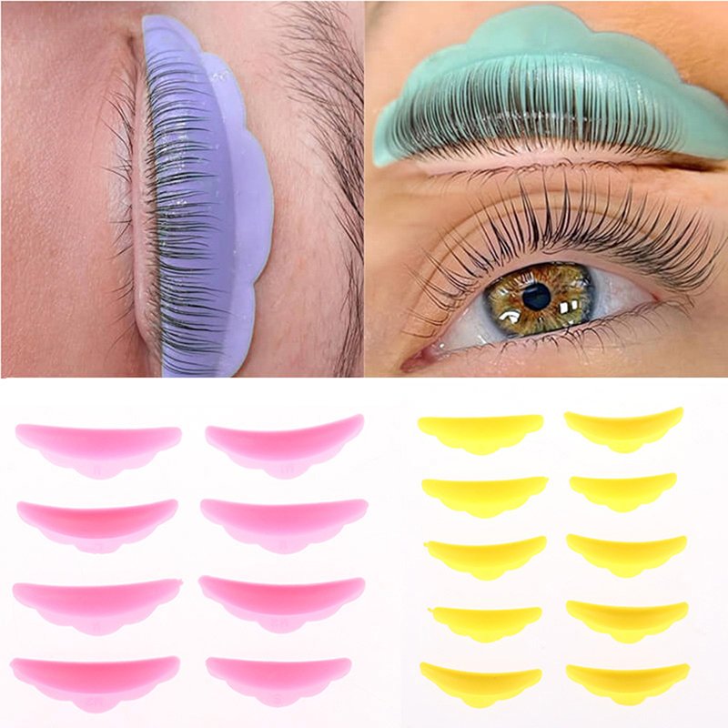 Eyelash Extension Review - 속눈썹 연장 실리콘 파마 패드, 속눈썹