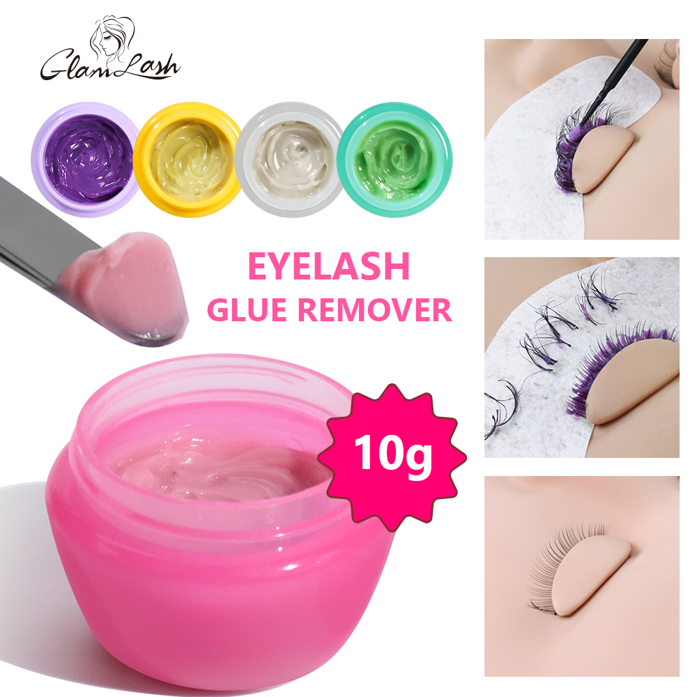 Eyelash Extension Gel Remover - GLAMLASH 10g 속눈썹 접착제 리무버 속눈썹