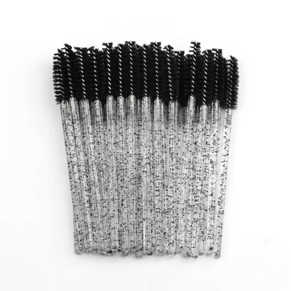 Eyelash Extension Options - 50-100PCS 크리스탈 속눈썹 브러쉬 빗 전문