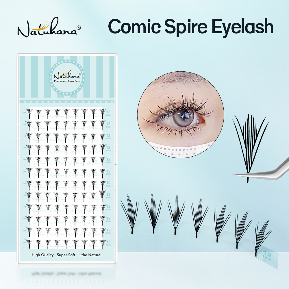 나투하나 내로우 스파이키 프리메이드 팬즈 페어리 윙스  - Eyelash Extension Anime Style 리뷰 및 가격