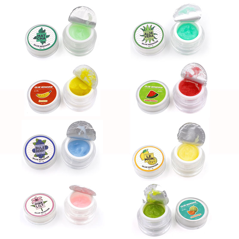 10pcs 과일 맛 속눈썹 접착제 리무버 5g 제로 자 - Eyelash Extension Gel Remover 리뷰 및 가격