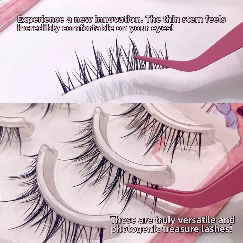 블랙 애니메이션 만화 스타일 인조 속눈썹 7-14MM  - Eyelash Extension Anime Style 리뷰 및 가격
