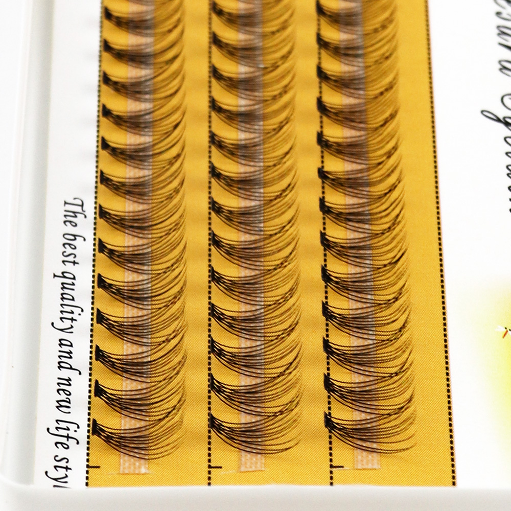 10D 인조 밍크 속눈썹 클러스터 러시안 볼륨 3D 개 - Eyelash Extension Review 리뷰 및 가격