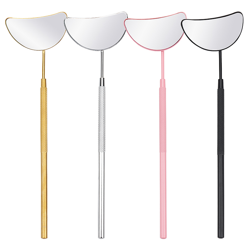 1pcs 속눈썹 연장 거울 달 모양의 분리형 스테인레스 - Eyelash Extension Review 리뷰 및 가격
