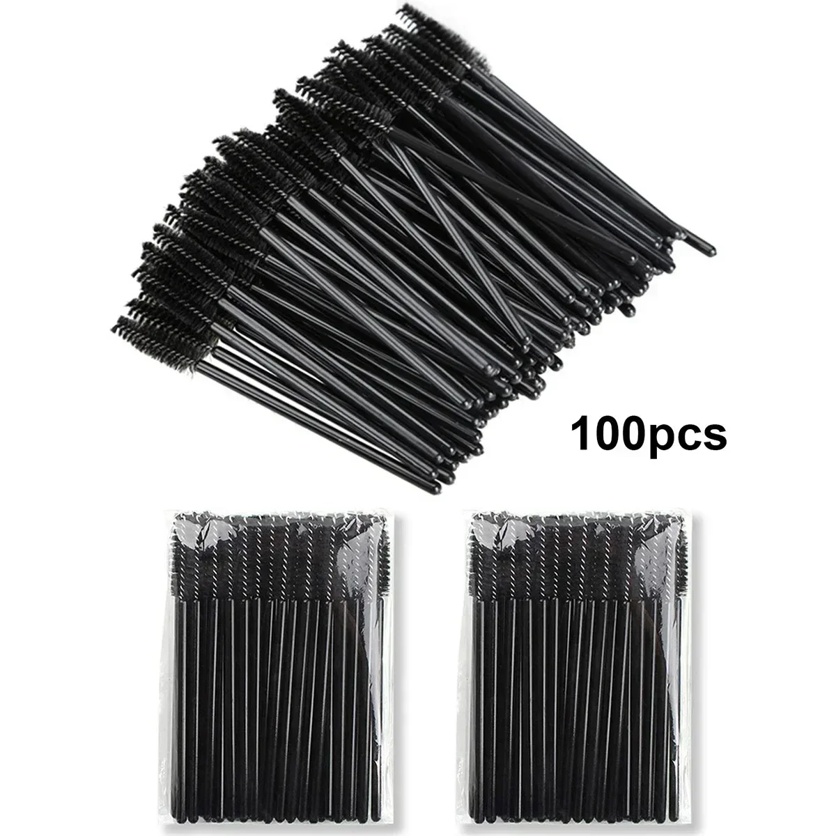 도매 100pcs 일회용 속눈썹 브러쉬 Spoolies - Eyelash Extension Options 리뷰 및 가격