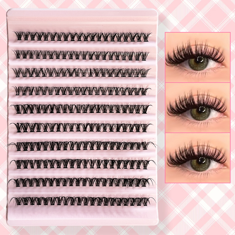 개별 속눈썹 속눈썹 클러스터 8-16mm 200개 자연 - Eyelash Extension Options 리뷰 및 가격