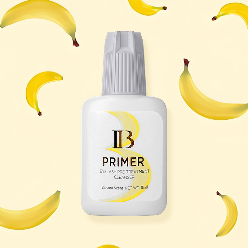 1 병 IBeauty 슈퍼 본더 바나나 프라이머 가짜  - Eyelash Extension Gel Remover 리뷰 및 가격