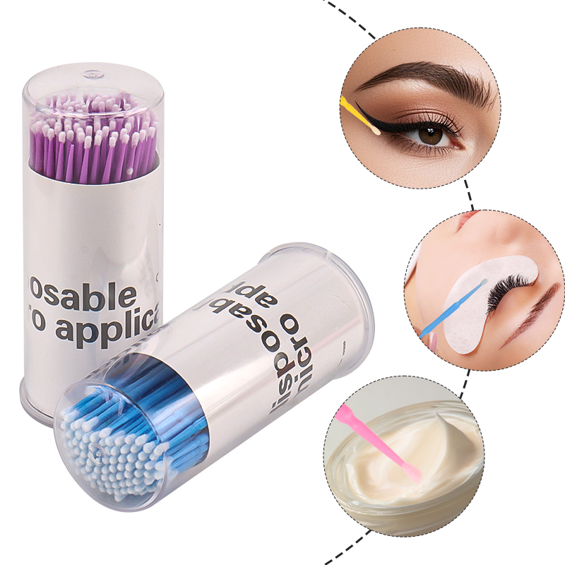 100pcs 일회용 속눈썹 브러쉬 래쉬 확장 마이크로  - Eyelash Extension Options 리뷰 및 가격