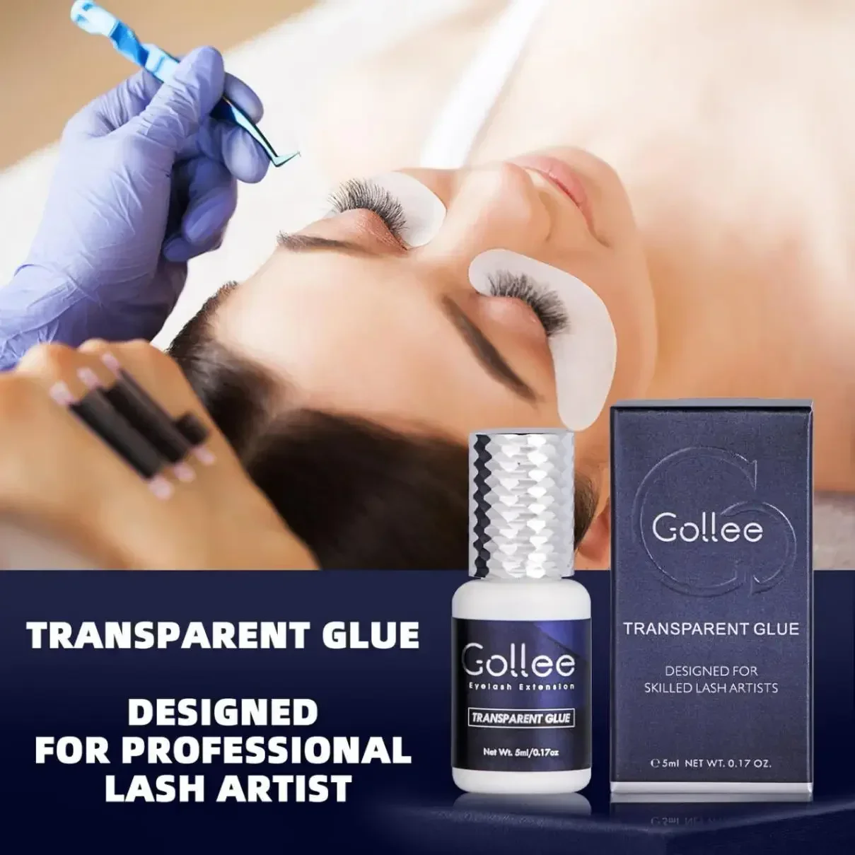 골리 클리어 속눈썹 연장 글루 투명 접착제 1초 건조  - Eyelash Extension Gel Remover 리뷰 및 가격
