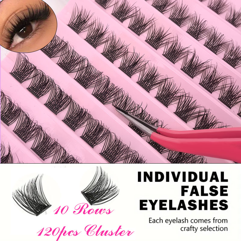 DIY 속눈썹 연장 키트 개별 속눈썹 클러스터 믹스 래 - Eyelash Extension Review 리뷰 및 가격