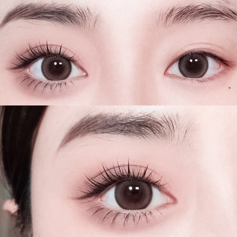 해바라기 속눈썹 갈색 만화 가짜 속눈썹 자연 부드러운  - Eyelash Extension Douyin 리뷰 및 가격