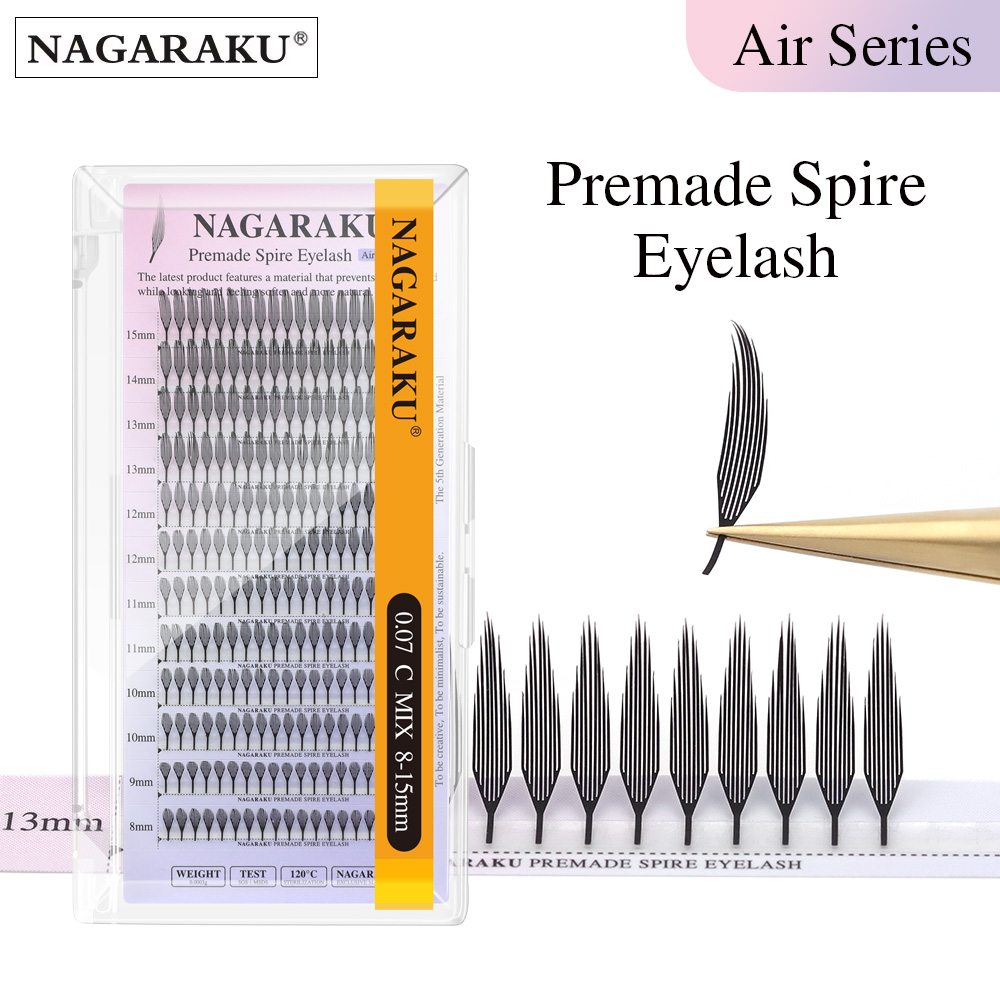 NAGARAKU Premade Spire 속눈썹 애니메 - Funny Eyelash Extension 리뷰 및 가격