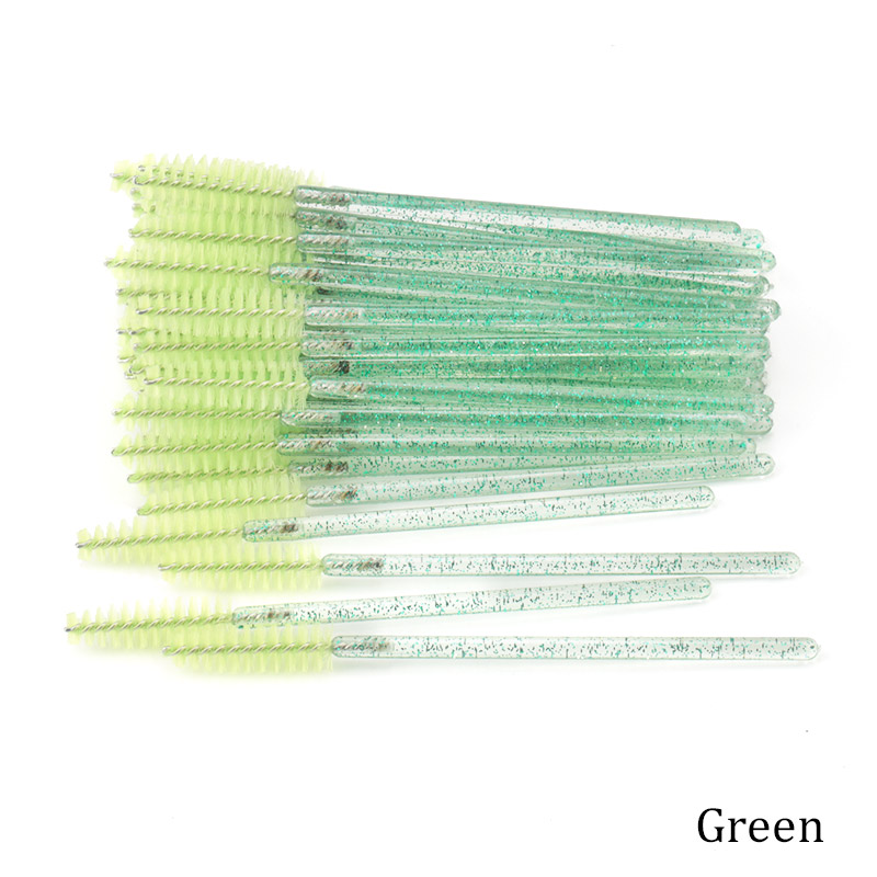 50개입 일회용 속눈썹 브러쉬 마스카라 봉 아이래쉬 연 - Eyelash Extension Options 리뷰 및 가격