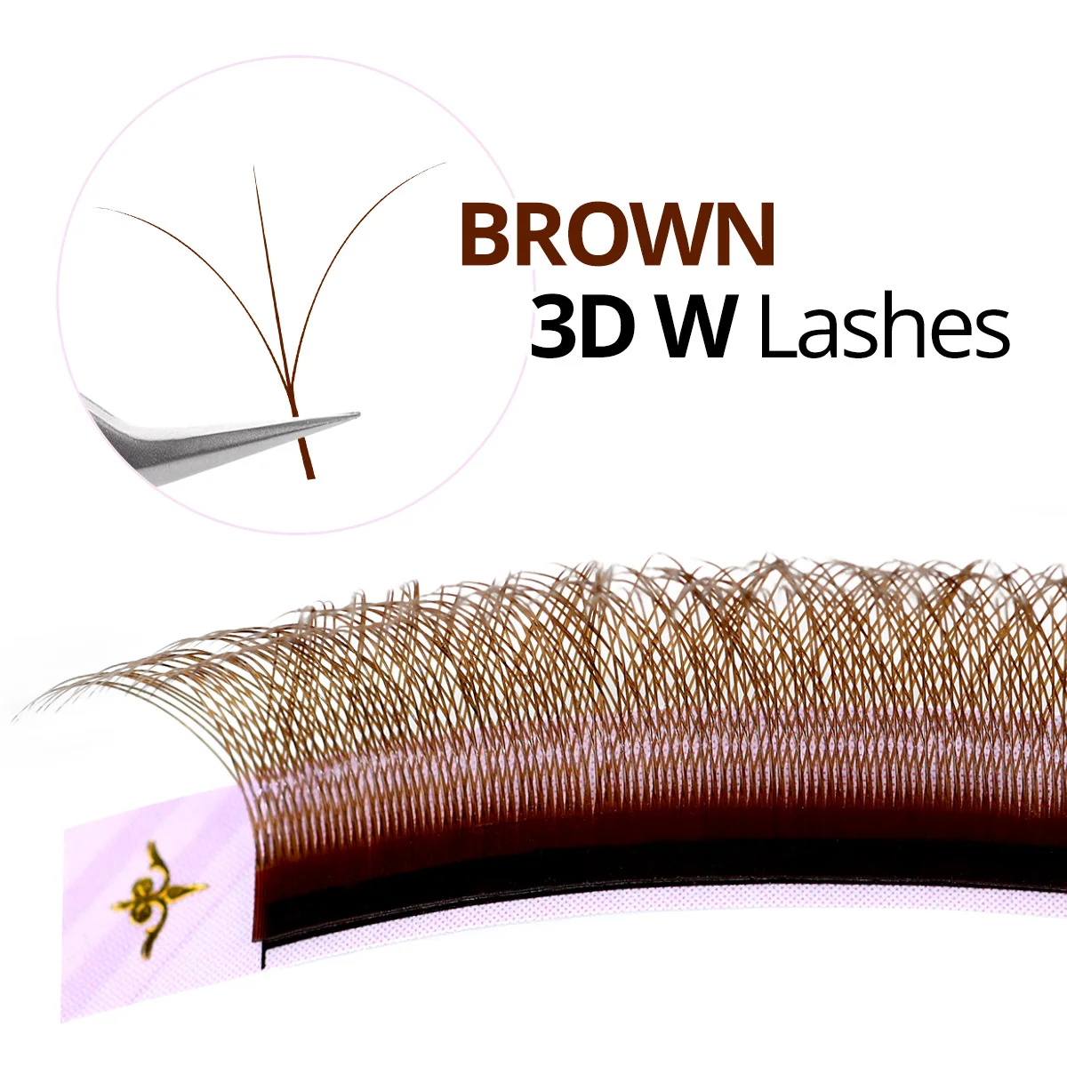 ARISON 브라운 3D/4D/5D W자형 속눈썹 0. - Funny Eyelash Extension 리뷰 및 가격