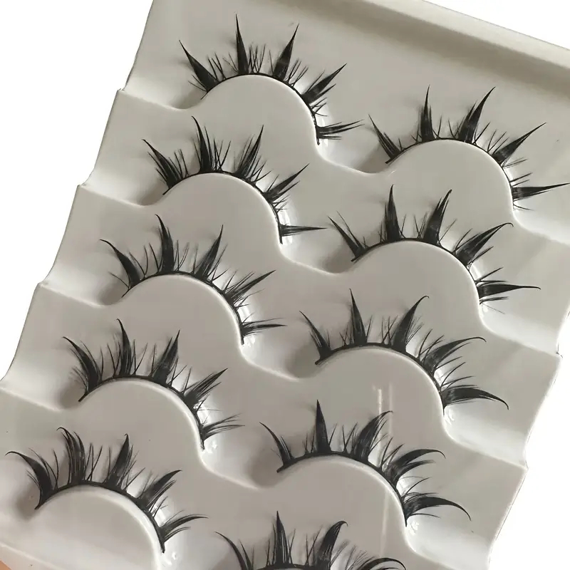애니메이션 스타일 인조 속눈썹 5쌍, 드라마틱한 악마  - Eyelash Extension Anime Style 리뷰 및 가격