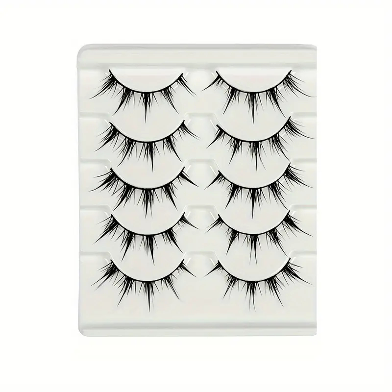 애니메이션 스타일 인조 속눈썹 5쌍, 드라마틱한 악마  - Eyelash Extension Anime Style 리뷰 및 가격