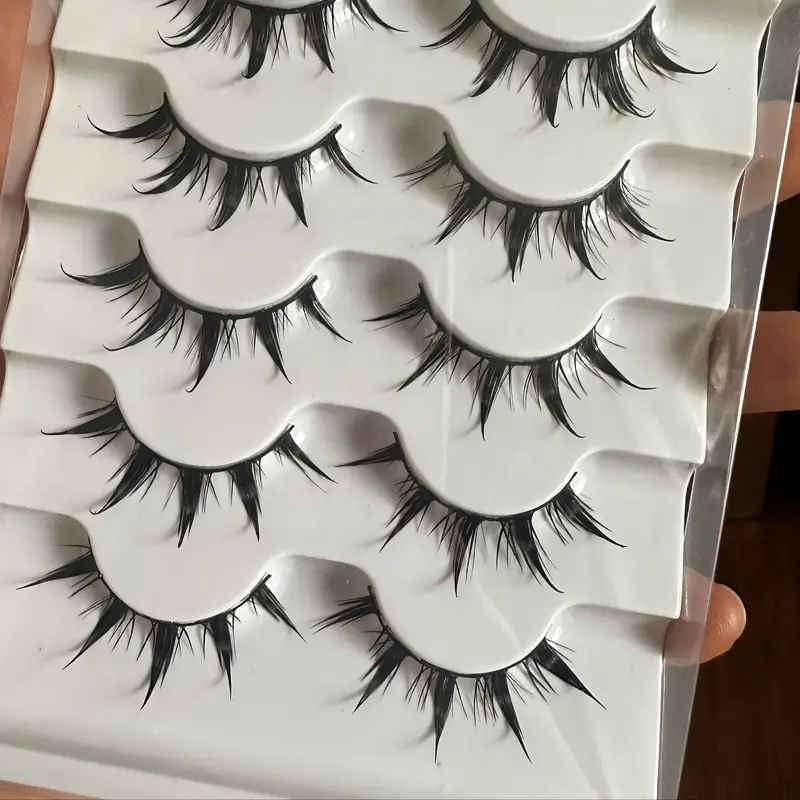애니메이션 스타일 인조 속눈썹 5쌍, 드라마틱한 악마  - Eyelash Extension Anime Style 리뷰 및 가격