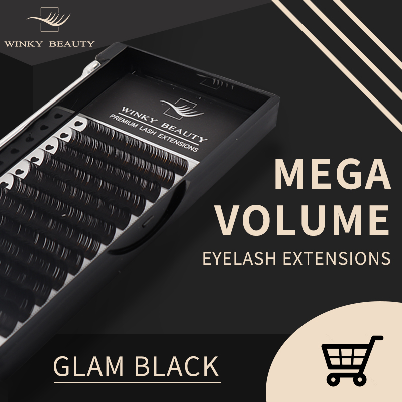 윙키 뷰티 맞춤형 로고 개별 속눈썹 익스텐션 실크 속눈 - Eyelash Extension Review 리뷰 및 가격