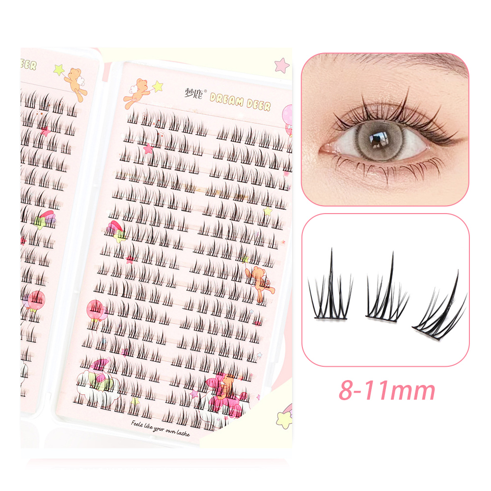 속눈썹 책 만화 인조 속눈썹, 하이 퀄리티 클러스터 속 - Eyelash Extension Douyin 리뷰 및 가격