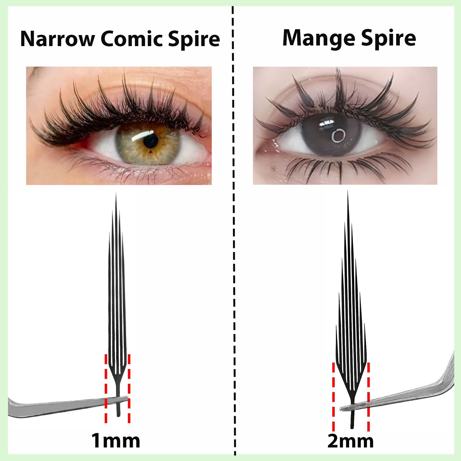 미오피아 뉴 코믹 스파이어 인조 속눈썹 3D 내로우 페 - Funny Eyelash Extension 리뷰 및 가격