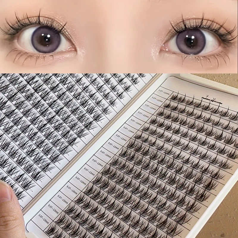 320 클러스터 속눈썹 북 DIY 내추럴 애니메이션 크 - Eyelash Extension Anime Style 리뷰 및 가격