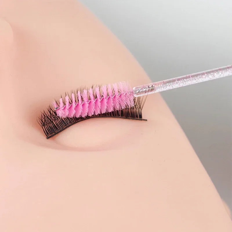 100pcs 일회용 속눈썹 브러쉬 Spoolies 마이 - Eyelash Extension Options 리뷰 및 가격