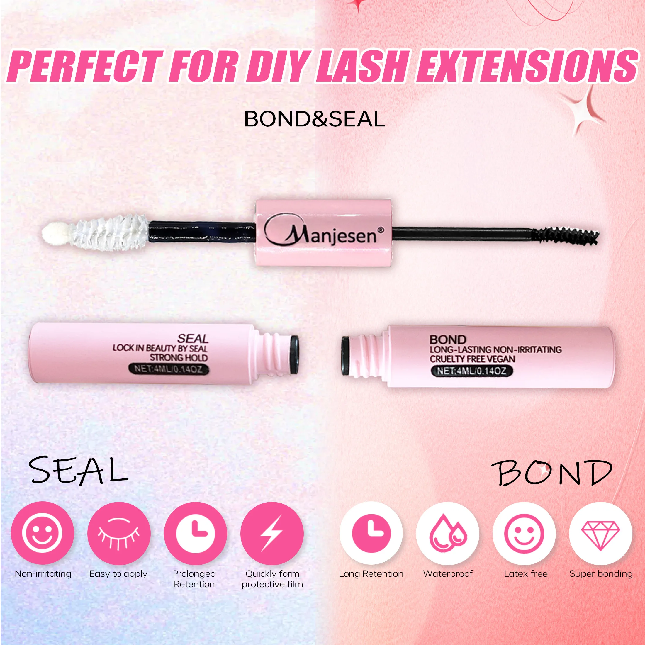 속눈썹 200개 클러스터 속눈썹 본드 및 씰 메이크업  - Eyelash Extension Review 리뷰 및 가격