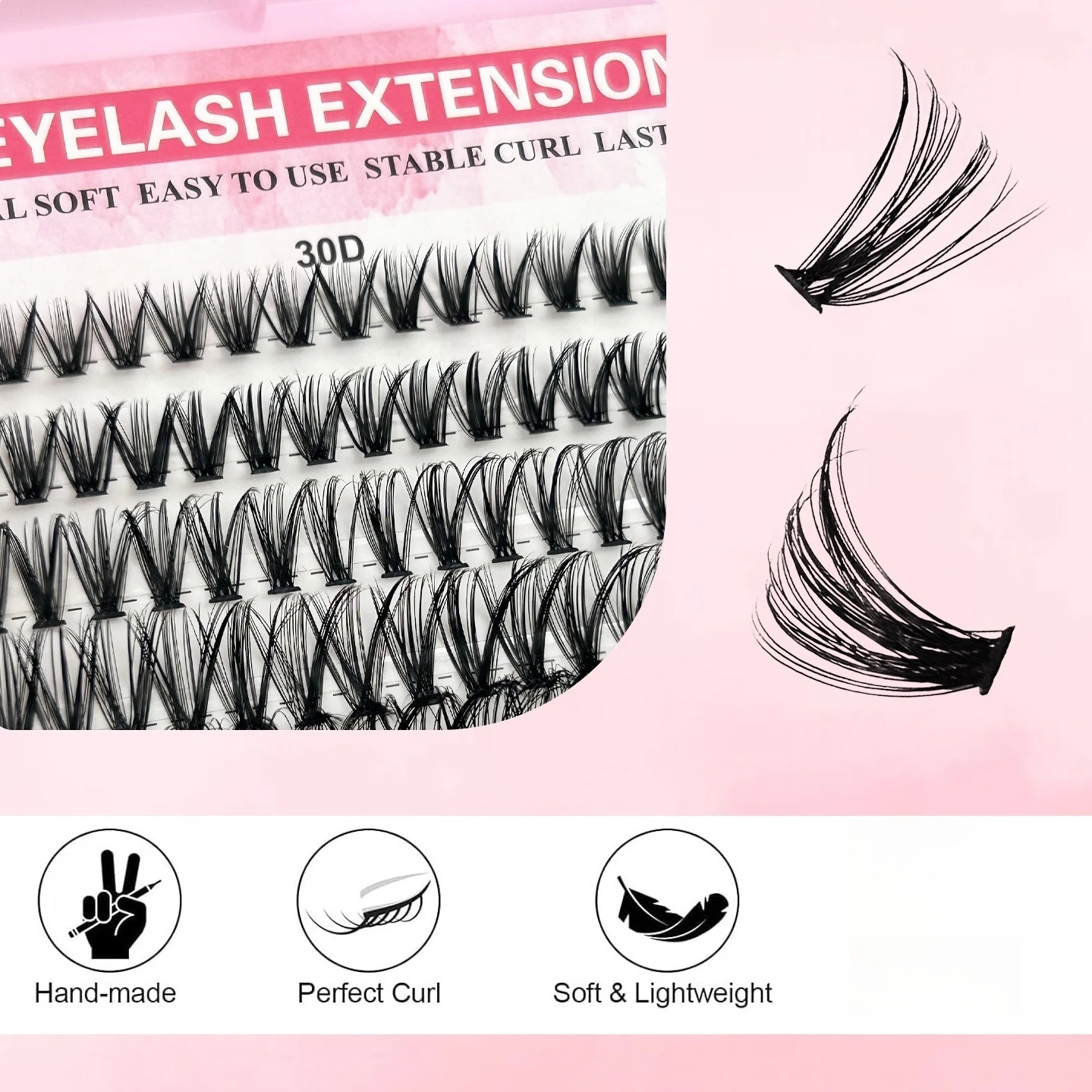 1박스 속눈썹 세트 - DIY 내추럴, 애니메이션, 클 - Eyelash Extension Anime Style 리뷰 및 가격