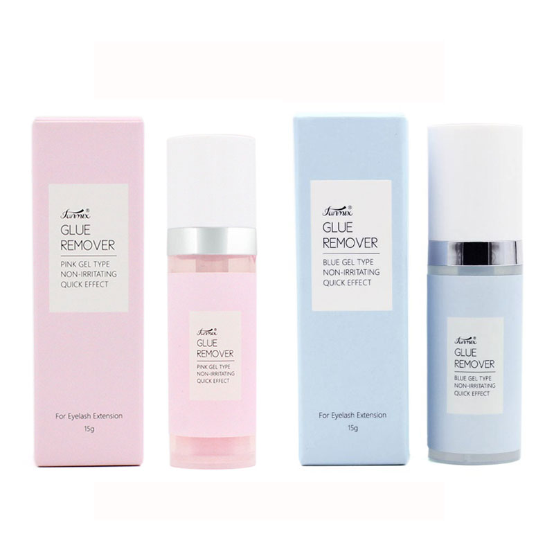 속눈썹 연장을위한 15g 핑크/블루 젤 리무버 향기 냄 - Eyelash Extension Gel Remover 리뷰 및 가격